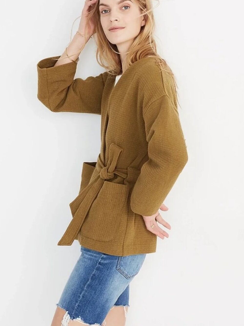 Madewell Texture & Thread Cardigan Size XS